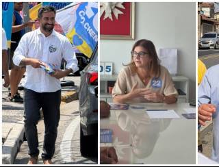 Panfletagem, caminhada e carro de som: como foi o dia dos candidatos à Prefeitura de Mogi das Cruzes