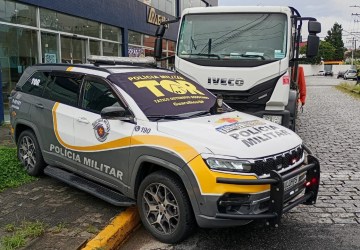 Homem é preso e caminhão roubado é recuperado em Mogi das Cruzes