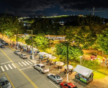 Guararema tem feira gastronômica noturna aos finais de semana até o início de fevereiro