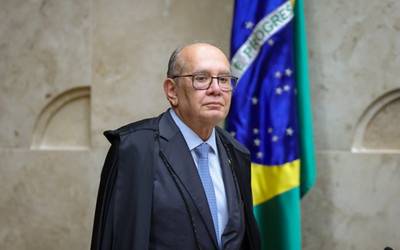 Indiciado no inquérito do golpe esteve em voo de Gilmar Mendes, diz PF