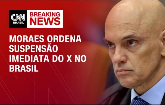 Alexandre de Moraes ordena suspensão imediata do X no Brasil