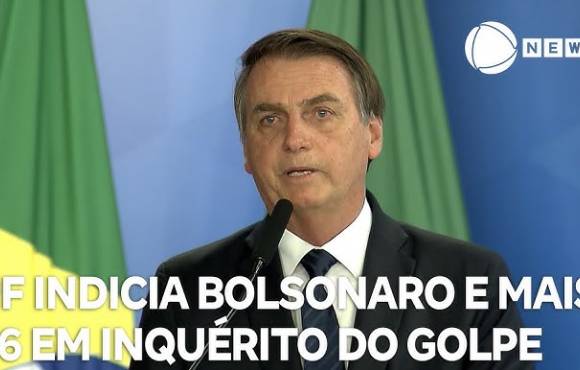 PF indicia Bolsonaro e mais 36 por tentativa de golpe de Estado