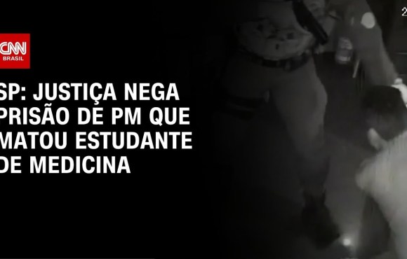 Justiça nega prisão preventiva de PM que matou estudante de medicina