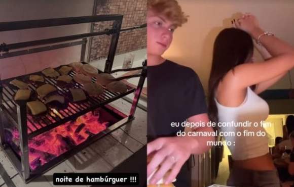 Romance teen: Duda Guerra e Benício Huck no Carnaval 2025